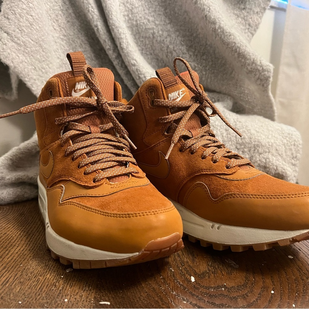 Camel Suede  Air High-Tops